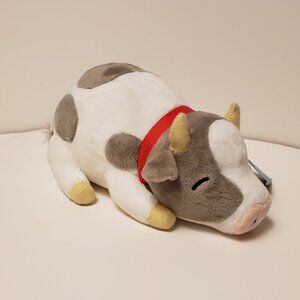 New Harvest Moon Sleepytime Cow Plush Exclusive Video Game Promo 8” 2021